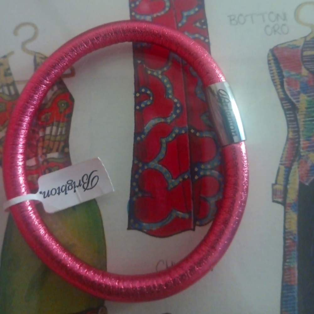 Brighton Pink Charm Bracelet